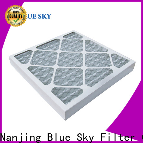 Blue Sky air filter for paint booth manufacturers
