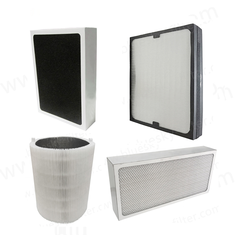 HEPA Air Filters Compatible with Blueair 200 / 300 Series 400 Series 500 / 600 Series Blue Pure 411 Air Purifier Parts