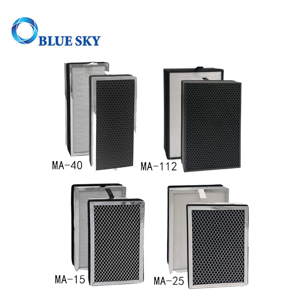 Replacement H13 True HEPA Panel Filters Paper Frame Air Filter for Medify MA-40 MA-15 Ma-25 MA-112 Air Purifier Accessories