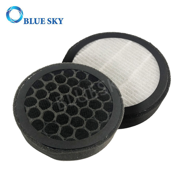 Vacuum Cleaner HEPA Filters Bluesky Customized Round Honeycomb Activated Carbon Mini Pleated Vacuum Parts