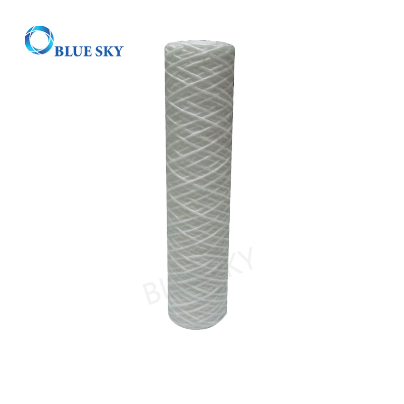10 Inch 50 Micron PP Sediment String Wound Water Filter Cartridge
