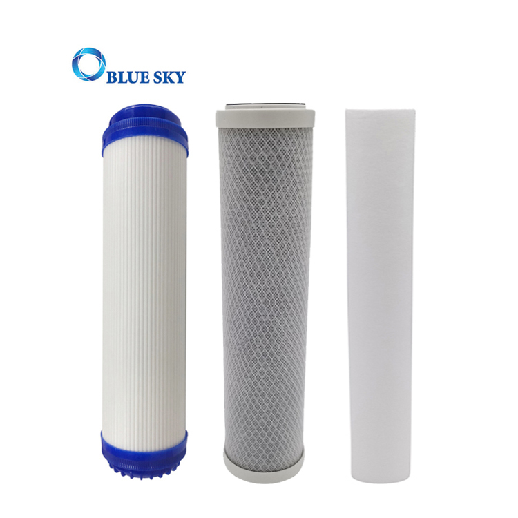 10Inch Activated Carbon Filter Cartridge PP Melt Blown Water Filters Cartridge for CTO Water Purifier Filter
