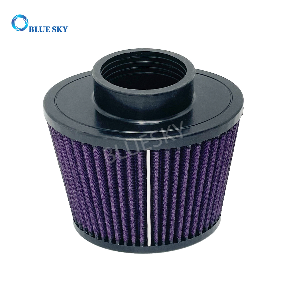 Universal Customized Oval Air Filter 2.76'' 70mm Air Intake Automobile Filter Replacement for Racing Car Filter