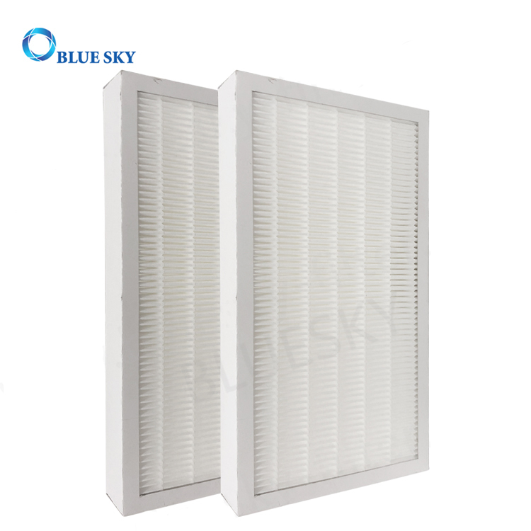 Customized Panel Paper Frame Pleated Air Purifier H13 HEPA Filter Replacement Parts